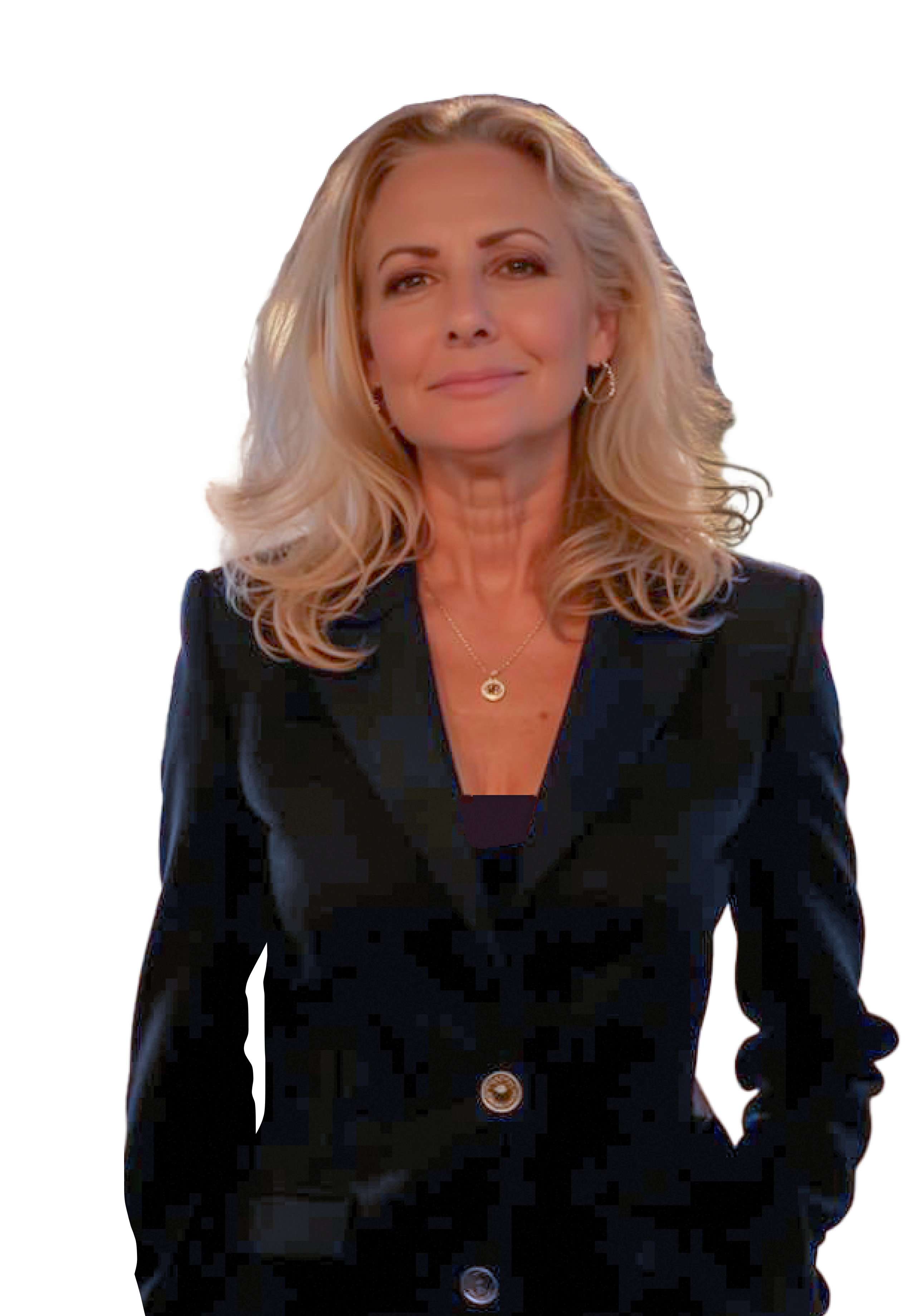 Kimberly Annette Kimberly Annette in blue business suit, main image for site entry