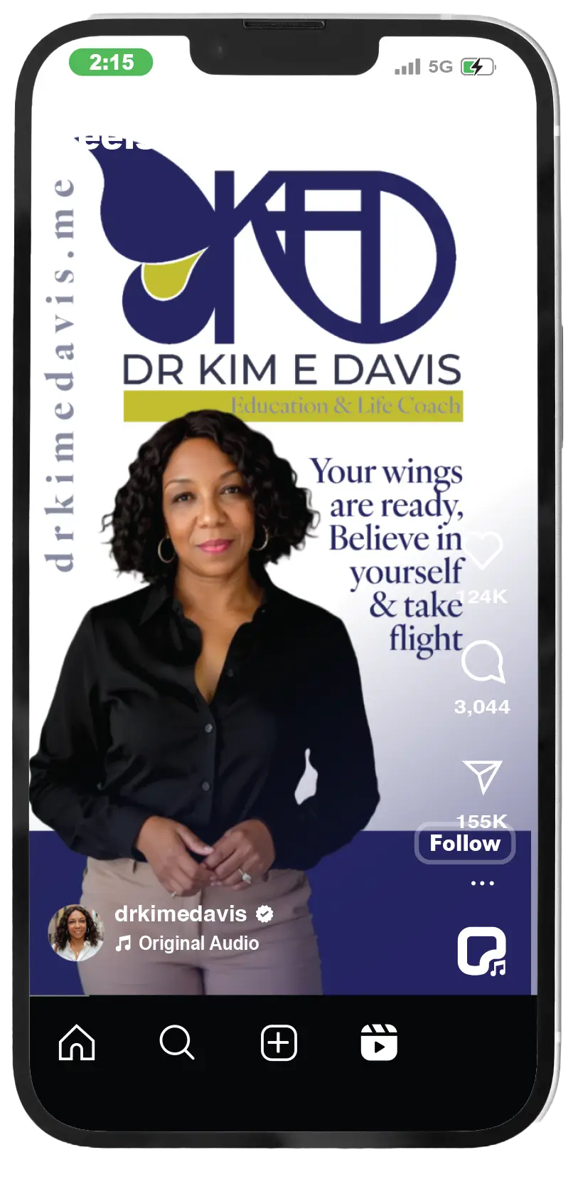 video reel image for the client: Dr. Kim E Davis