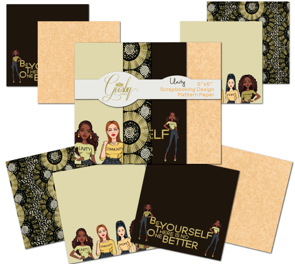 Client: Goosby Twins - Michael's Unity Collection - Scrapbooking Design Pattern Paper