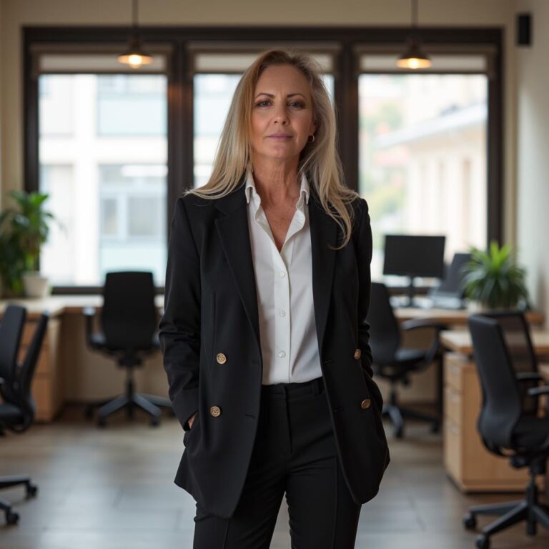 Kimberly Annette in Office